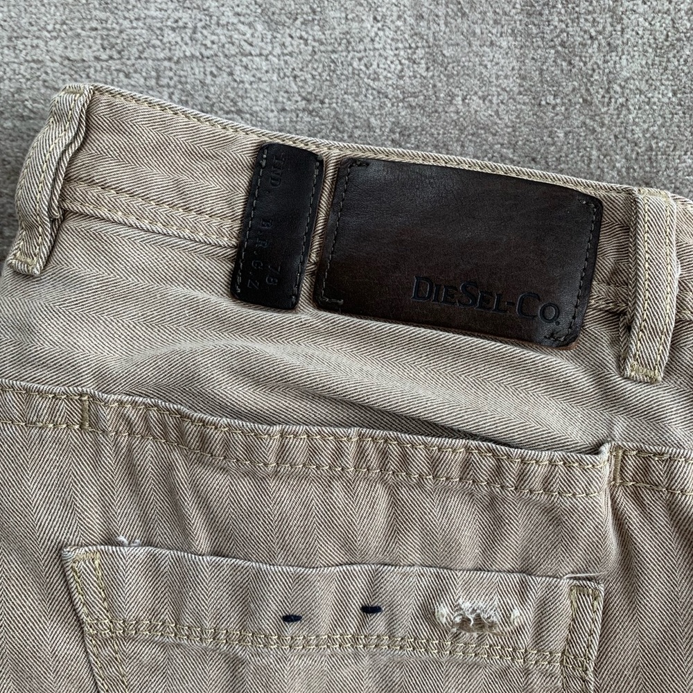 Diesel Men’s Slightly Distressed Looking Demim